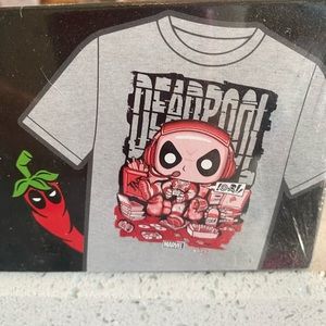 Funko Deadpool T-shirt New Still Wrapped